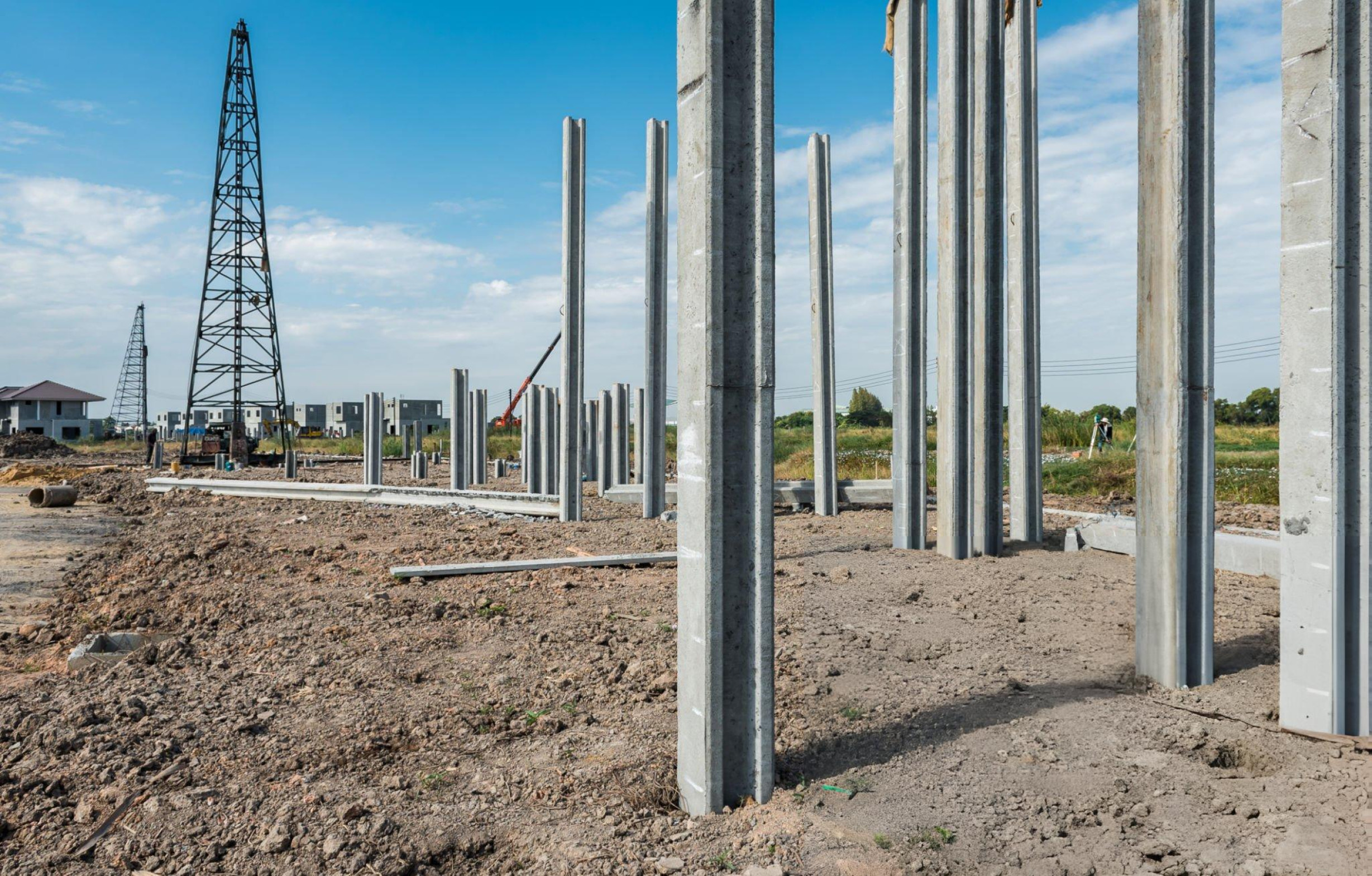 Pressed Concrete Pilings in Alvin, TX