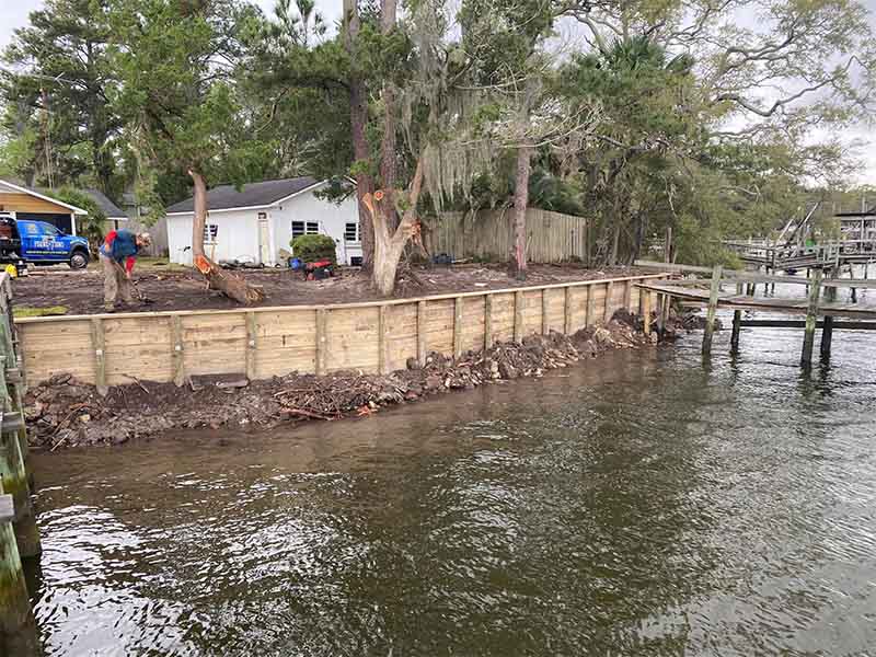 Seawall Repair in Alvin, TX