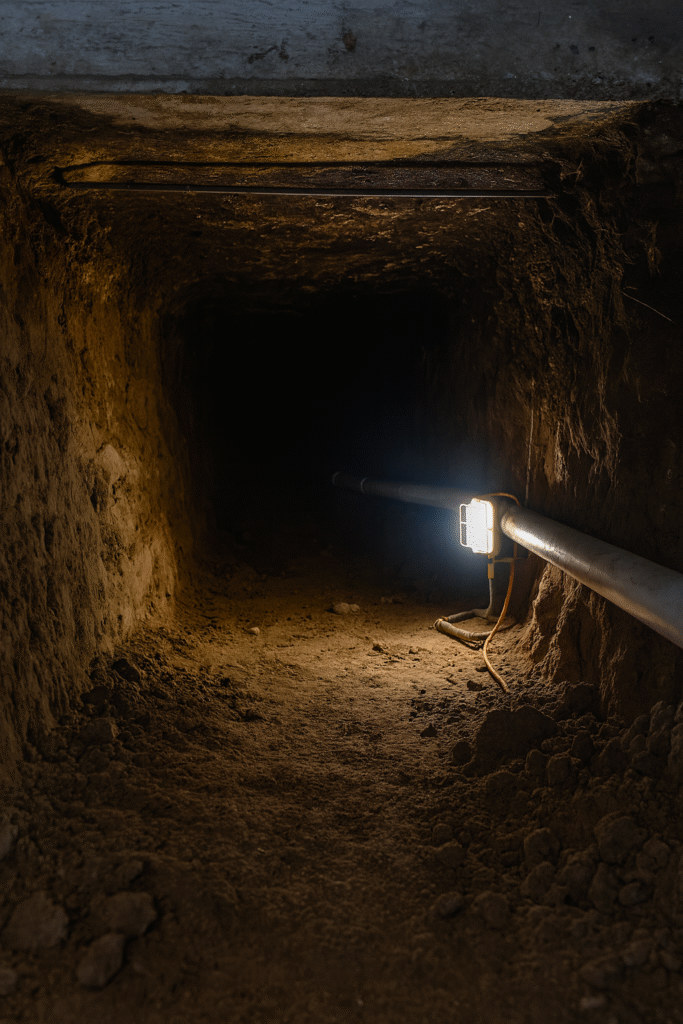 Tunneling (7) Stock